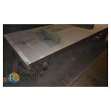 Heavy-Duty Industrial Steel Flatbed Cart, ~8