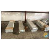 Pyramid Blue Granite Curbstones, 6 ft Length, Polished Top, Lot 113, Conway Development
