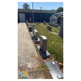 Skyline Monument Granite Headstones & Benches Assortment, Upright, Flat & Bench, Lot 103