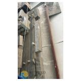 Granite Curbing, Lot 173/Lot 107, Gray Split Face, Approx. 6"x6"x36-48" Landscape Stones