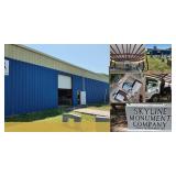 Skyline Monument Co. — The Production Campus | 70x100 Steel Building, 3 Structures, Highway Frontage