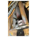 Black Fiberglass Screen Mesh Roll, Window or Door Enclosure Material with Shelf