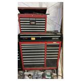 Craftsman Ball Bearing Grip-Latch Tool Chest Combo with 21 Drawers and Mixed Tool Set