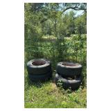 Westlake SL369 A/T Tires on 8-Lug Steel Wheels, Set of 8