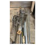 Large Scrap Metal Lot Mixed Stock Tubing, Angle, Plate, Hardware