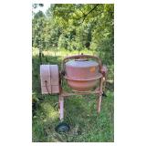 Central Machinery 3.5 Cu. Ft. Electric Cement Mixer, 1/3 HP, 120V, Serial 366852119