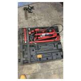 Pittsburgh Hydraulic Body Frame Repair Kit, 20,000 lb Capacity, Includes Multiple Attachments
