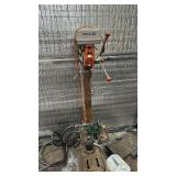 RIDGID Floor Drill Press, 3/4 HP, 12 Speeds, 5/8' Chuck, X-Y Vise, Safety Lock
