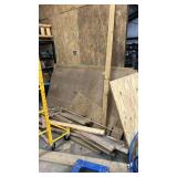 Assorted Plywood, OSB, and Dimensional Lumber – Approx. 4'x8' Sheets & Mixed Sizes