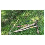 3-Point Hitch Drawbar/Frame Assembly, Category 1/2, Approx. 42'x30', 2' Hitch Ball, Steel