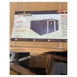 2026 LandHonor LHR-MS0810 8ft x 10ft Galvanized Apex Roof Metal Shed – NEW!