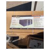 2026 LandHonor LHR-MS0810 8ft x 10ft Galvanized Apex Roof Metal Shed – NEW!