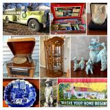 Year End Showcase Auction | Trailers, Antiques, Mid-Century Furniture & More