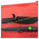 NEW 11" FIXED BLADE KNIFE WITH SHEATH