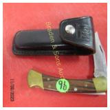 VINTAGE 8" BUCK FOLDING POCKET KNIFE