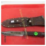 VINTAGE CAMILLUS 10" FIXED BLADE KNIFE WITH