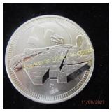 BRILLIANT UNCIRCULATED 2021 SILVER DOLLAR