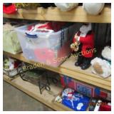 GROUP OF ASSTD CHRISTMAS DECORATIONS