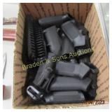 BOX OF ASSTD PISTOL GRIPS, ETC.