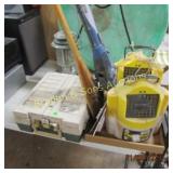 GROUP OF ASSTD FISHING AND CAMPING EQUIPMENT