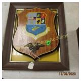 GROUP OF 2 MILITARY WALL DECORATIONS