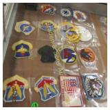 GROUP OF ASSTD MILITARY PATCHES