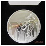 BRILLIANT UNCIRCULATED 2021 SILVER DOLLAR