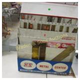 TABLE TOP DISPLAY WITH BRASS SHIMS, ETC