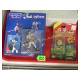 GROUP OF 2 TRAYS OF COLLECTIBLE SPORTS FIGURINES.