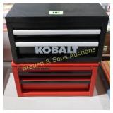 GROUP OF 2 NEW SMALL TABLE TOP 2 DRAWER