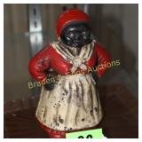 VINTAGE 5.5" CAST IRON AUNT JEMIMA COIN