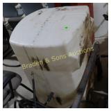 GROUP OF 2 USED PLASTIC TANKS, 35 GALLON
