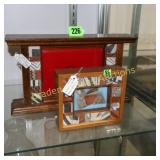 GROUP OF 2 CUSTOM MADE ANASAZI PICTURE FRAMES.