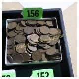 GROUP OF APPROXIMATELY 200 US WHEAT PENNIES.