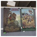 GROUP OF 2 UNFRAMED 24" X 15" REMINGTON PRINTS.