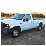 USED 2006 FORD F250 XL SINGLE CAB LONG