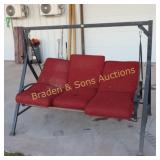USED SWING WITH CUSHIONS.