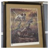 FRAMED 23" X 18" ARTIST SIGNED LINDA PICKENS