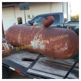 USED 250 GALLON PROPANE TANK.