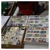 GROUP OF ASSTD SPORTS CARDS.