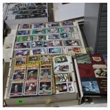 GROUP OF ASSTD SPORTS CARDS.