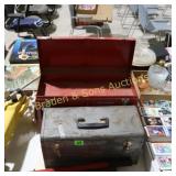 GROUP OF 2 USED TOOL BOXES.