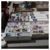 GORUP OF ASSTD SPORTS CARDS.