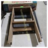 GROUP OF 2 USED STEP LADDERS.