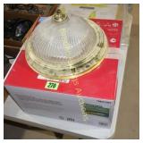 USED LIGHT AND VENT PLUS 2 RAIN PONCHOS.