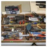 GROUP OF 4 BOXES OF ASSTD TOOLS