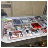 GROUP OF ASSTD SPORTS CARDS.