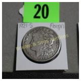 US 1921-S MORGAN SILVER DOLLAR.