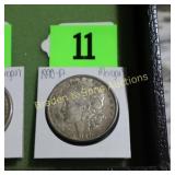 US 1890-P MORGAN SILVER DOLLAR.