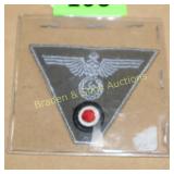 ANTIQUE WW2 NAZI GERMAN M-43 CAP EAGLE